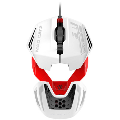 Image of Mad Catz R.A.T.1 Wit / Rood