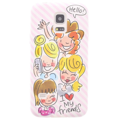 Image of Blond Amsterdam I Love My Friends Samsung Galaxy S5 Mini Roze