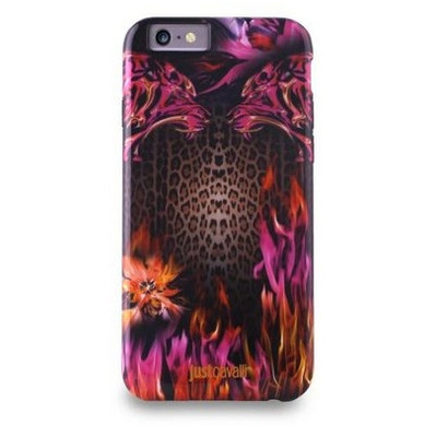 Image of JustCavalli Cover Apple iPhone 6/6s Leo Fire Roze