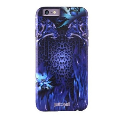 Image of JustCavalli Cover Apple iPhone 6/6s Leo Fire Blauw