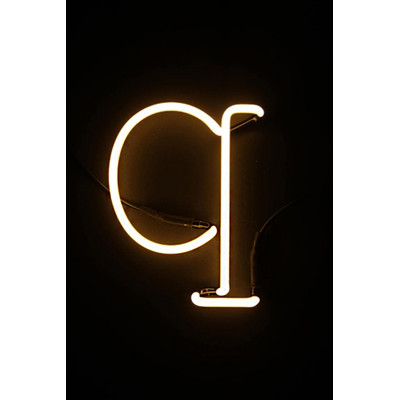 Image of Seletti Neon letter Q