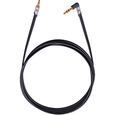Image of Oehlbach 35001, headphone cable 2,5/3,5 jack 90 1,5m, zwart