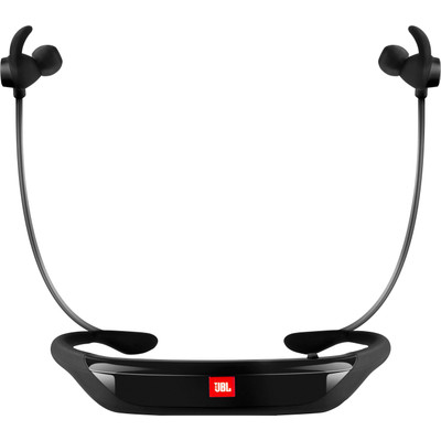 Image of JBL Harman Reflect Response Bluetooth Sport In Ear Headset, Nekbeugel, Bestand tegen zweet, Touchbesturing Zwart
