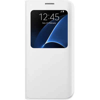 Image of originele S View Cover voor de Samsung Galaxy S7 Edge - Wit