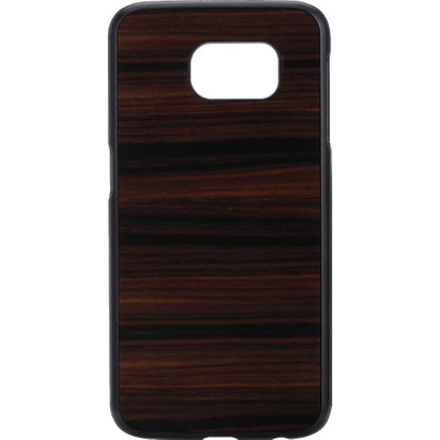 Image of Man & Wood Ebony Back Cover Galaxy S6 zwart
