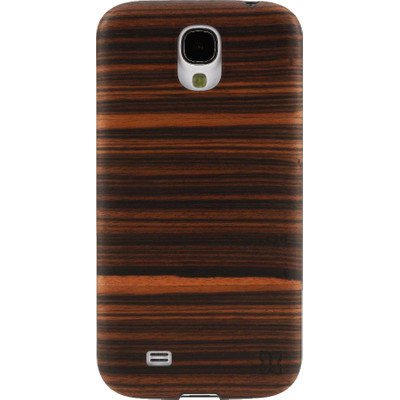 Image of Man&Wood Samsung Galaxy S4 Back case Wood Ebony Bruin