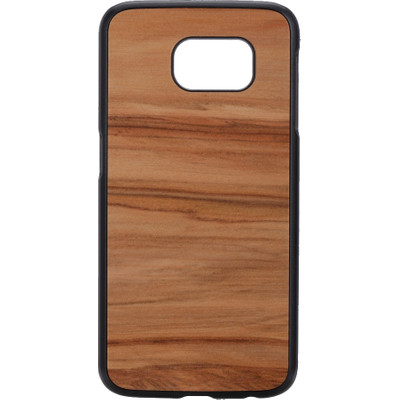 Image of Man & Wood cappuccino Back Cover Galaxy S6 zwart