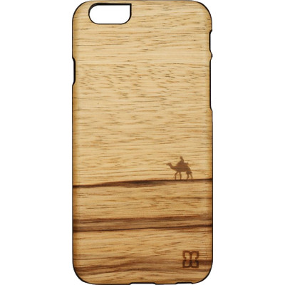 Image of Man&Wood iPhone 6 / 6S Back Case Wood Terra Bruin