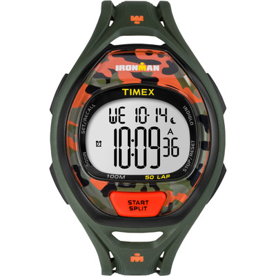 Image of Timex Ironman Sleek 50 Camo Orange