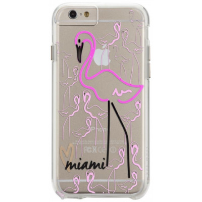 Image of Case-Mate Back Cover Apple iPhone 6/6s Miami Flamingo