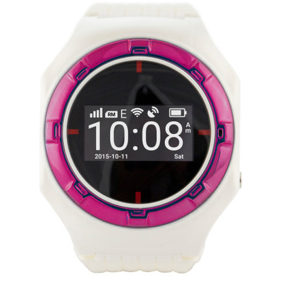 Image of hellOO Watch Wit/Roze