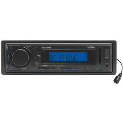 Image of Caliber Audio Technology RMD 047BT Autoradio enkel DIN 4 x 75 W Bluetooth, USB, SD, Jackplug