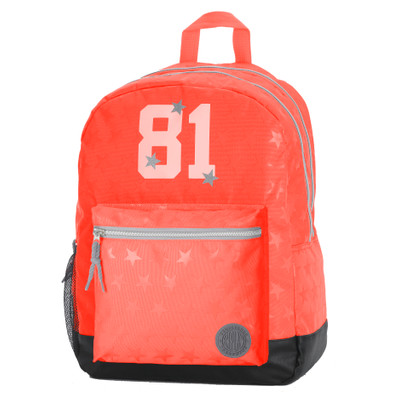 Image of Replay Stars Girls Double Backpack Coral Stars