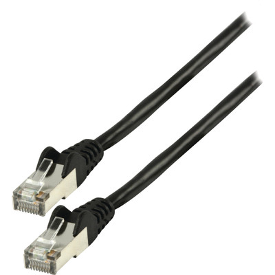 Image of Valueline Netwerkkabel FTP CAT6 0,5 meter Zwart