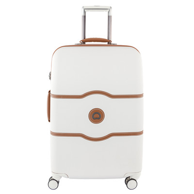 Image of Delsey Châtelet Hard+ 4 Wheel Trolley Case 67 cm White