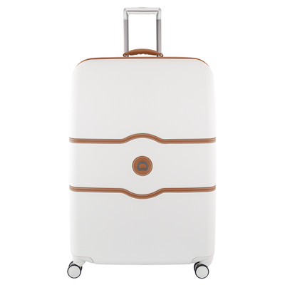 Image of Delsey Châtelet Hard+ 4 Wheel Trolley Case 82 cm White