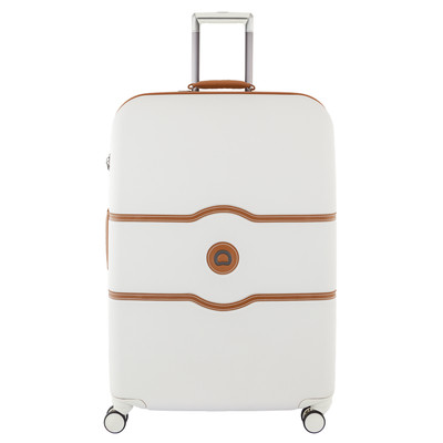 Image of Delsey Châtelet Hard+ 4 Wheel Trolley Case 77 cm White