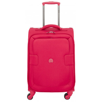 Image of Delsey Tuileries 4 Wheel Cabin Trolley Case 55 cm Red