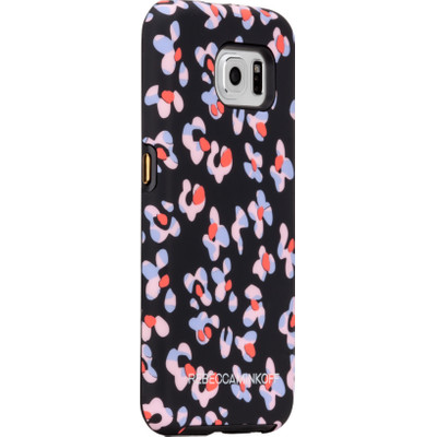 Image of Case-Mate Tough Rebecca Minkoff Samsung Galaxy S6 Floral Zwart