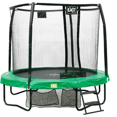 Image of Exit - trampoline jumparena all-in-1, groen-grijs, ø 244 cm