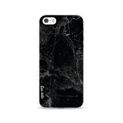 Image of Casetastic Softcover Apple iPhone 5/5S/SE Black Marble