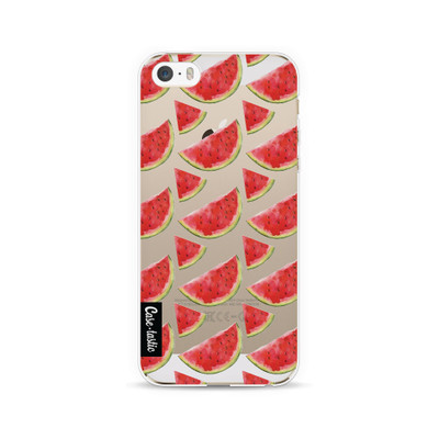Image of Casetastic Softcover Apple iPhone 5/5S/SE Watermelon Shuffle