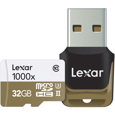 Image of Lexar 32GB Micro SDHC High Speed 1000x UHS-II