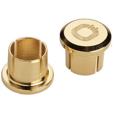 Image of Oehlbach 55061, rca cover connector, goud (12pc)