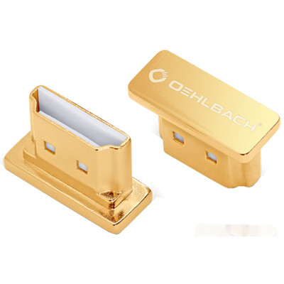 Image of Oehlbach 55062, HDMI cover connector, goud (4pc)