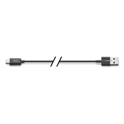 Image of Alldock Micro USB Kabel 35 cm Zwart