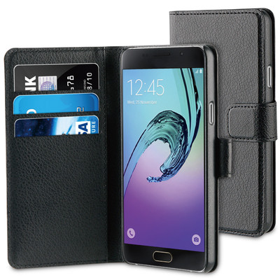 Image of Behello Wallet Case Samsung Galaxy A3 (2016) Zwart