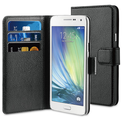 Image of BeHello Wallet Case Samsung Galaxy A5 Zwart
