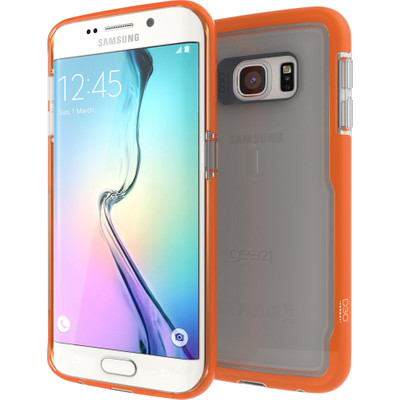 Image of Gear4 D3O IceBox Shock Case Samsung Galaxy S6 Edge Oranje