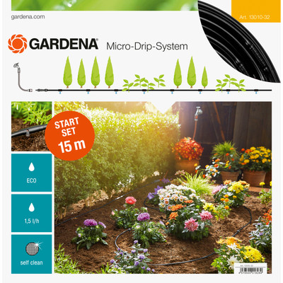 Image of Gardena Micro Drip Start Set S 15 Meter Rijplanten