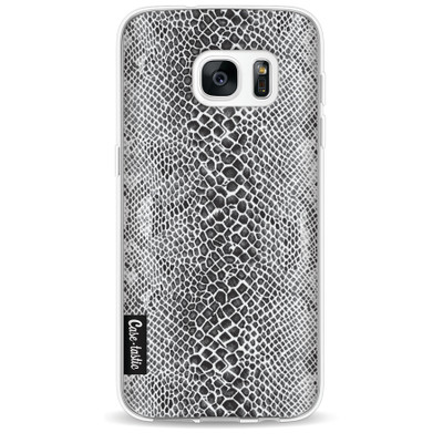 Image of Casetastic Softcover Samsung Galaxy S7 White Snake