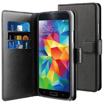 Image of BeHello Wallet Case Samsung Galaxy S5 / S5 Neo Zwart