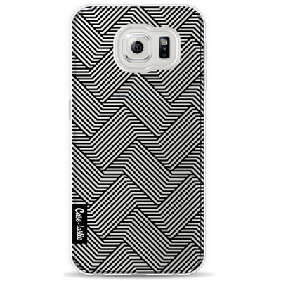 Image of Casetastic Softcover Samsung Galaxy S6 Braided Lines