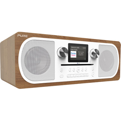 Image of Pure Evoke C-F6 Internet Tafelradio AUX, Bluetooth, CD, Internetradio, FM Spotify Hout