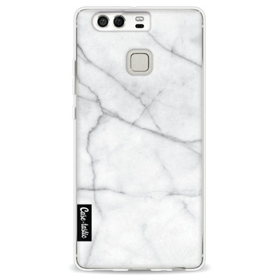 Image of Casetastic Softcover Huawei P9 White Marble