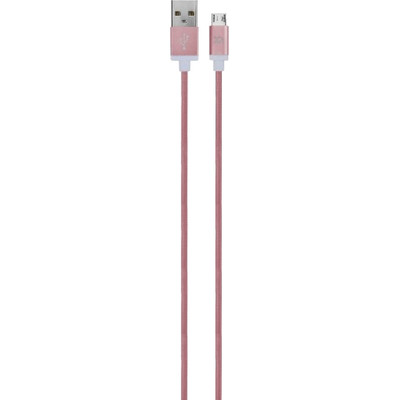 Image of Xqisit Premium Micro USB Kabel 0,8m Rose Gold