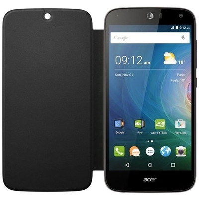 Image of Acer flip cover - zwart - voor Acer Liquid Zest 3G/4G