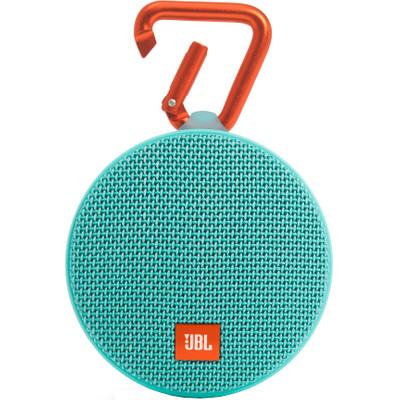 Image of Bluetooth luidspreker JBL Harman clip 2 Handsfree-functie, Spatwaterdicht Turquoise