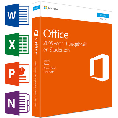 Image of Microsoft Office Thuisgebruik en Studenten 2016 NL