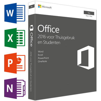 Image of Microsoft Office Mac H&S 2016 Nl