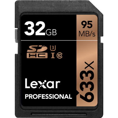 Image of Lexar SDHC Pro 32GB 633x UHS-1