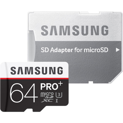 Image of Samsung microSDXC Class 10 64GB Pro met Adapter