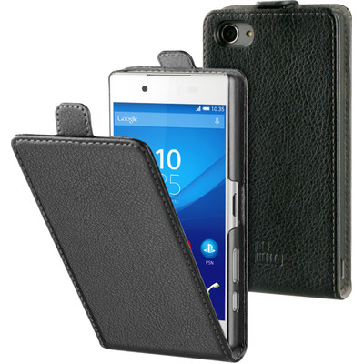 Image of BeHello Flip Case Sony Xperia Z5 Compact Zwart