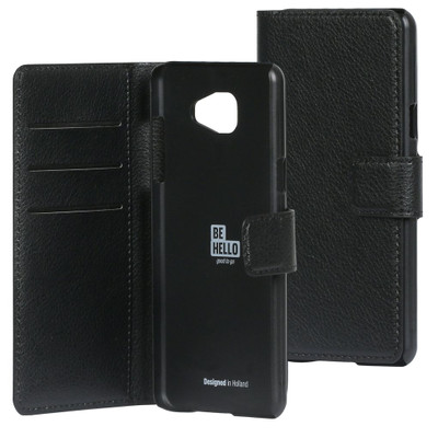 Image of Behello Wallet Case Sony Xperia X Zwart