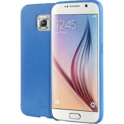 Image of Be Hello BeHello Samsung Galaxy S6 Thin Back Cover Blauw