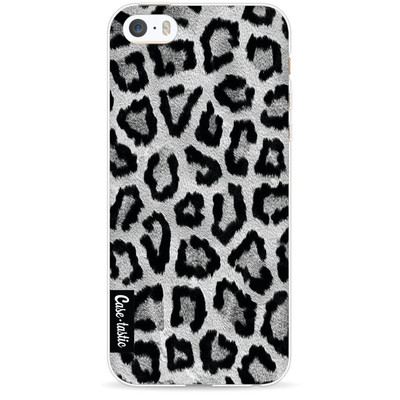 Image of Casetastic Softcover Apple iPhone 5/5S/SE Grey Leopard
